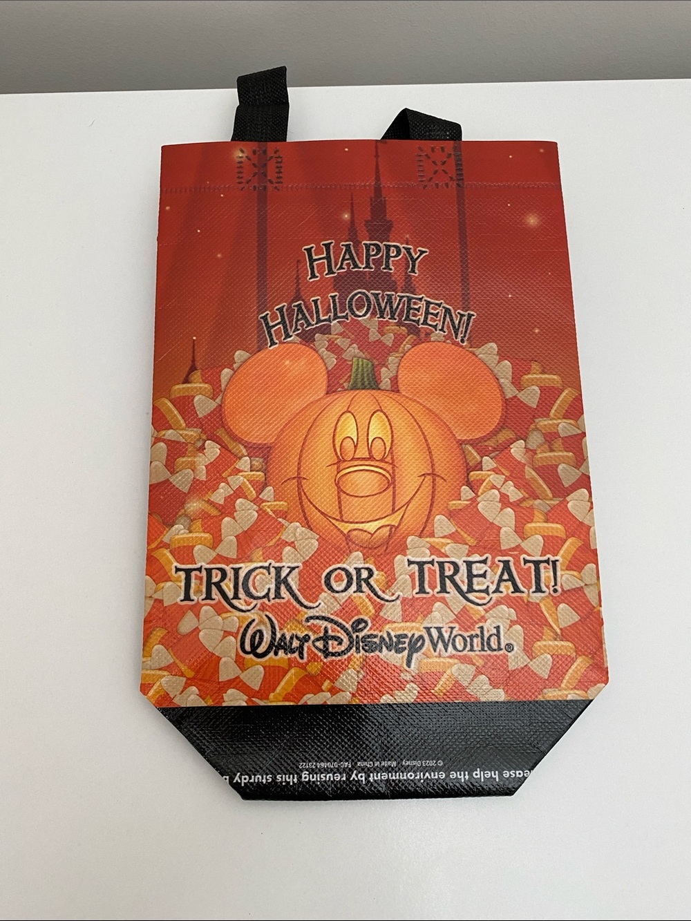 Disney Halloween Trick or Treat bag